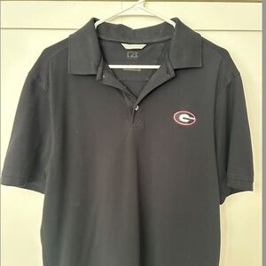 Georgia UGA Black Polo